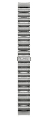 Titanarmband Garmin 22mm (für Garmin MARQ), silber, 010-12738-20