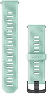 Garmin Forerunner 745 Armband, Silikon, türkisblau, schwarze Schließe