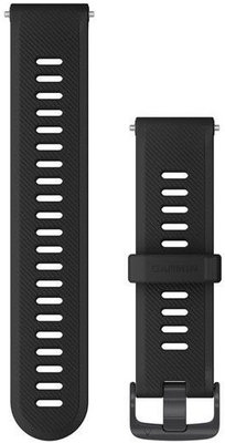 Silikon-Uhrenarmband Garmin 22mm (für Forerunner 745), schwarz, 010-11251-9B