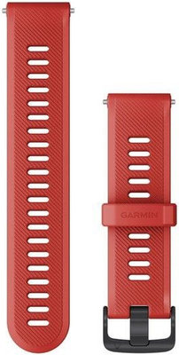 Silikon-Uhrenarmband Garmin (für Forerunner 745), rot, 010-11251-9C