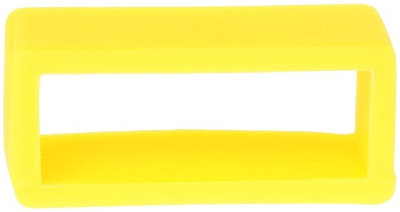 Gelbes Silikonarmband