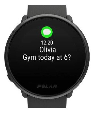 Polar Ignite 2 Night Black, Größe S-L