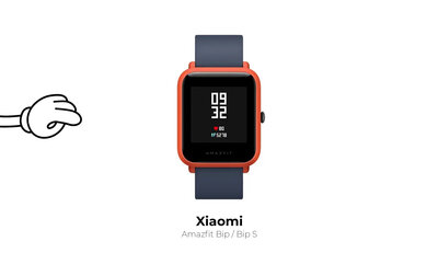 3D-Schutzglas Mosh Tempered Glass Protector 0.5mm für Amazfit Bip / Bip S