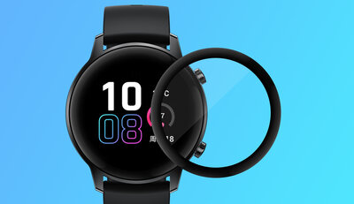 3D-Schutzglas Mosh Tempered Glass Protector 0.5mm für Honor Magic Watch 2 42mm