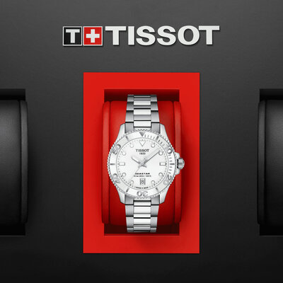 Tissot Seastar 1000 Quartz T120.210.11.011.00 (+ Ersatz-Uhrenarmband)