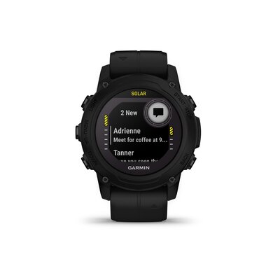 Garmin Descent G1 Solar, Black (+ Ersatz-Uhrenarmband)