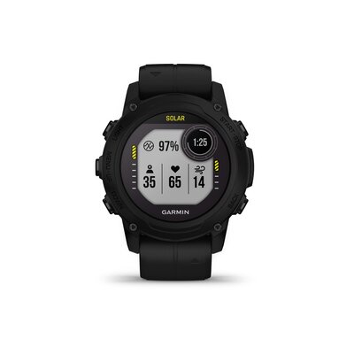 Garmin Descent G1 Solar, Black (+ Ersatz-Uhrenarmband)