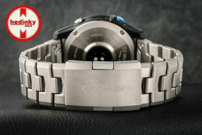 Garmin D2 Mach 1, Vented Titanium Bracelet (+ Ersatz-Uhrenarmband)