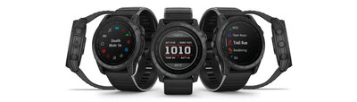 Garmin Tactix 7 Sapphire Black Silicone Band