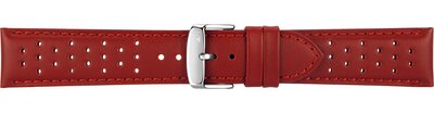 Leder-Uhrenarmband Morellato Aikido 5483237.083 M, rot