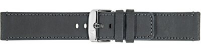 Leder-Uhrenarmband Morellato Cellini 5189B76.019 M, schwarz