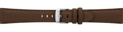 Leder-Uhrenarmband Morellato Flake 5615D60.032 M, braun, recyceltes Material