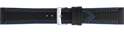 Leder-Uhrenarmband Morellato Futnet M 5484D14.865, schwarz