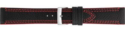 Leder-Uhrenarmband Morellato Futnet M 5484D14.883, schwarz
