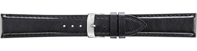 Leder-Uhrenarmband Morellato Naxos 5391D15.019 M, schwarz