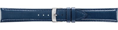 Leder-Uhrenarmband Morellato Naxos 5391D15.062 M, blau, recyceltes Material