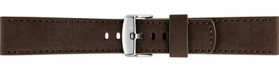 Leder-Uhrenarmband Morellato Origami 5480D35.032 M, braun, recyceltes Material