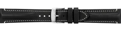 Leder-Uhrenarmband Morellato Sailing M 5617C03.019, schwarz
