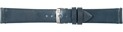 Leder-Uhrenarmband Morellato Simple 5188C23.062 M, blau, Quick Release