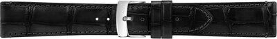 Leder-Uhrenarmband Morellato Tiepolo M 5534D40.019, schwarz