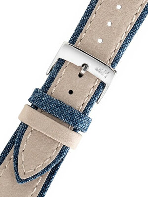 Blaues und beiges Armband Morellato Vecellio 5332C38.026 M (Textil, Leder)