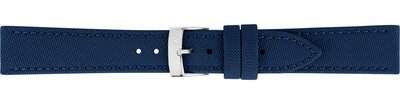 Kunststoff-Uhrenarmband Morellato Ocean 5446D25.062 M, blau, recyceltes Material