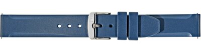 Kautschuk-Uhrenarmband Morellato Lugano Rubber 5183556.061 M, blau, Quick Release