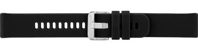 Silikon-Uhrenarmband Morellato Byte 5654187.019 M, schwarz, Quick Release