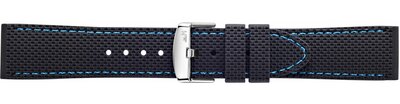 Silikon-Uhrenarmband Morellato Livenza 5275187.865 M, schwarz, Quick Release