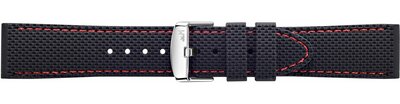 Silikon-Uhrenarmband Morellato Livenza 5275187.883 M, schwarz, Quick Release