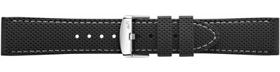 Silikon-Uhrenarmband Morellato Livenza 5275187.892 M, schwarz, Quick Release