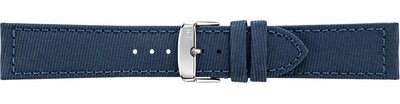 Textil-Uhrenarmband Morellato Corfu 5390D12.062 M, blau, recyceltes Material