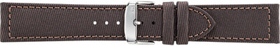 Textil-Uhrenarmband Morellato Corfu M 5390D12.032, braun, recyceltes Material