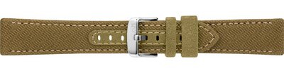 Textil-Uhrenarmband Morellato Fibra 5616D61.073 M, braun, recyceltes Material