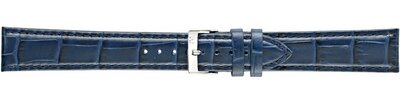 Leder-Uhrenarmband Morellato Bolle 2269480.061 L, blau
