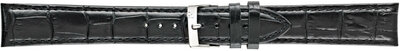 Leder-Uhrenarmband Morellato Bolle L 2269480.019, schwarz