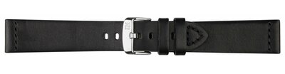 Leder-Uhrenarmband Morellato Bramante 4683B90.019 M, schwarz