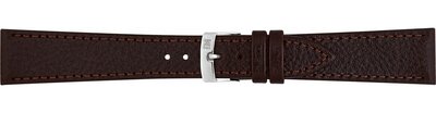 Leder-Uhrenarmband Morellato Dublino 0753333.034 S, braun