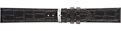 Leder-Uhrenarmband Morellato Juke 4934A95.019 M, schwarz