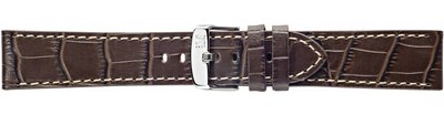 Leder-Uhrenarmband Morellato Plain 4733480.032 M, braun