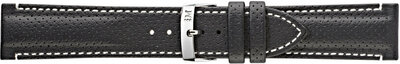 Leder-Uhrenarmband Morellato Race M 4909C18.817, schwarz