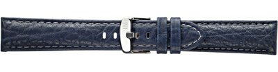 Leder-Uhrenarmband Morellato Racing 4206B07.062 M, blau