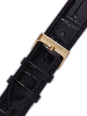 Leder-Uhrenarmband Orient UDDYLAT 22mm (für Modell FUG1R), dunkelbraun