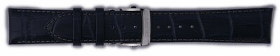 Leder-Uhrenarmband Orient UDEYDSD 22mm (für Modelle ET0T, AK00), blau