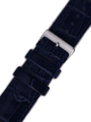 Leder-Uhrenarmband Orient UDFJBSD 22mm (für Modell FAG00), blau