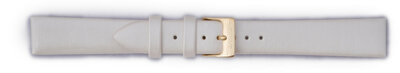 Leder-Uhrenarmband Orient VDEUMAW 16mm (für Modell FUNEK), weiß