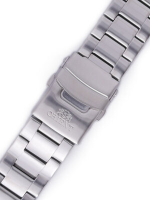 Edelstahlarmband Orient KDEJVSS 24mm (für Modell FUNE3), silber