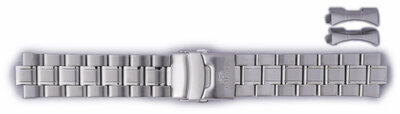 Edelstahlarmband Orient UM028111J0 22mm (für Modelle FAA02, FEM65), silberfarben