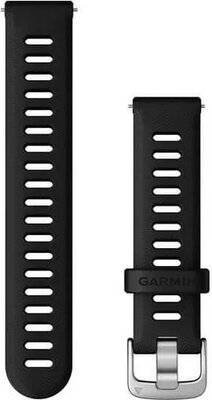 Silikon-Uhrenarmband Garmin 18mm (für Venu 2S, Vívoactive 4S, Vívomove 3S), schwarz, Quick Release, 010-11251-3E