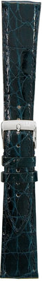 Leder-Uhrenarmband Morellato Tracy 2197052.062 M, blau, Krokodilleder